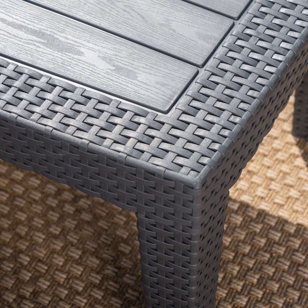 Set da salotto in vimini Daytona Outdoor di Christopher Knight Home