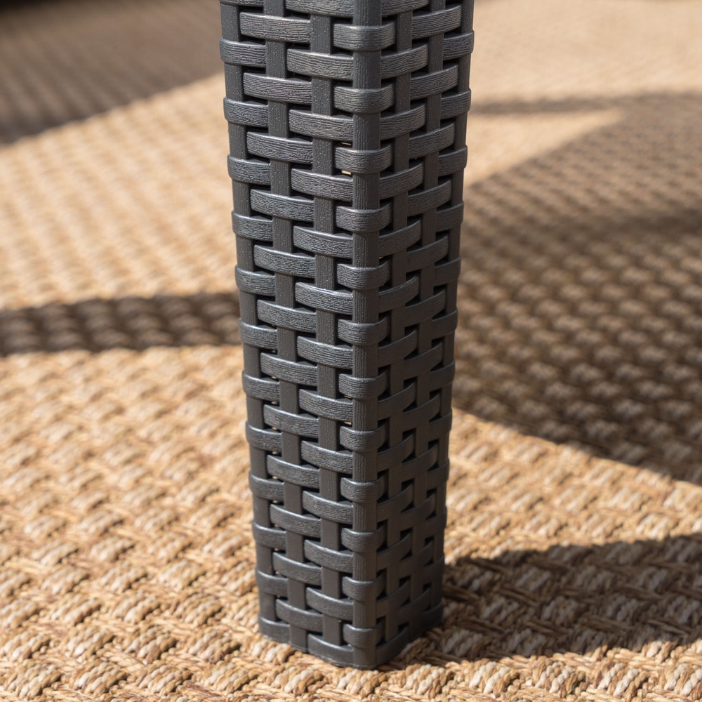 Set da salotto in vimini Daytona Outdoor di Christopher Knight Home