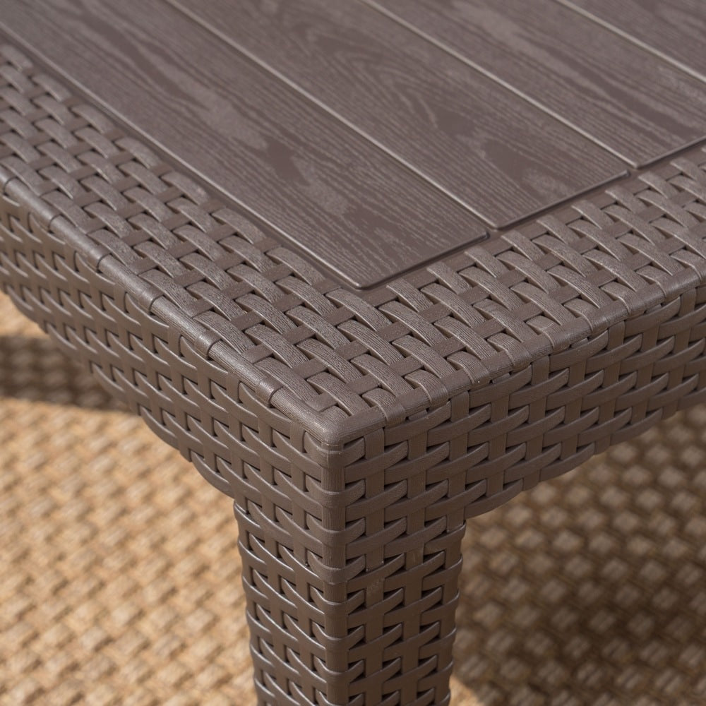 Set da salotto in vimini Daytona Outdoor di Christopher Knight Home