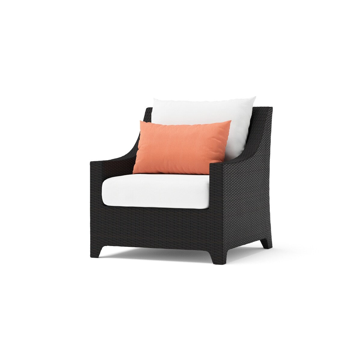 Set di 5 sedie da esterno e pouf da patio Deco Sunbrella