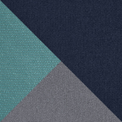 Set di 5 sedie da esterno e pouf da patio Deco Sunbrella