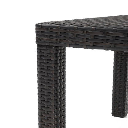 Set di 5 sedie da esterno e pouf da patio Deco Sunbrella