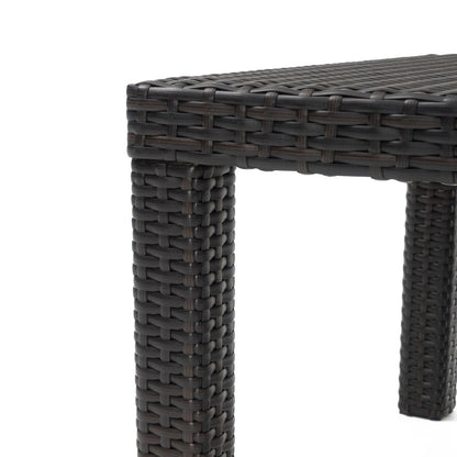 Set di 5 sedie da esterno e pouf da patio Deco Sunbrella