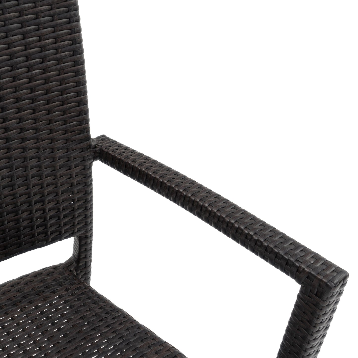 Set da pranzo per esterni in alluminio Deco da 9 pezzi