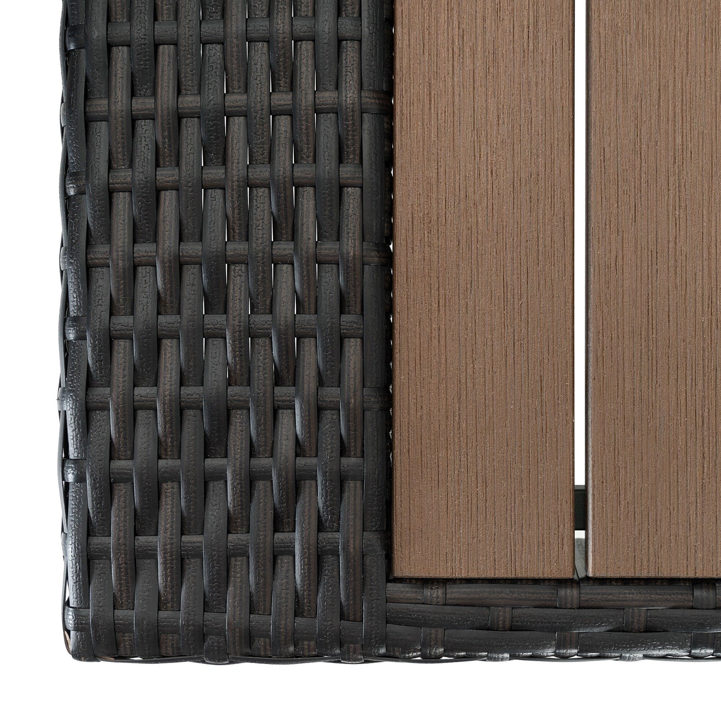 Set da pranzo per esterni in alluminio Deco da 9 pezzi