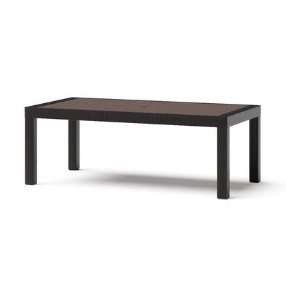 Set da pranzo per esterni in alluminio Deco da 9 pezzi