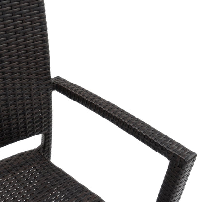 Set da pranzo per esterni in alluminio Deco da 9 pezzi