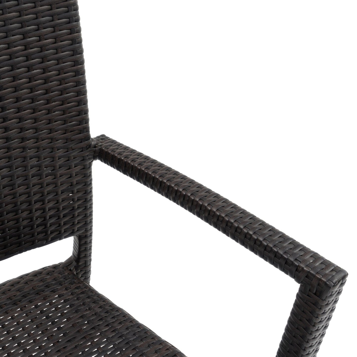 Set da pranzo per esterni in alluminio Deco da 9 pezzi