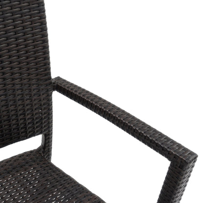 Set da pranzo per esterni in alluminio Deco da 9 pezzi