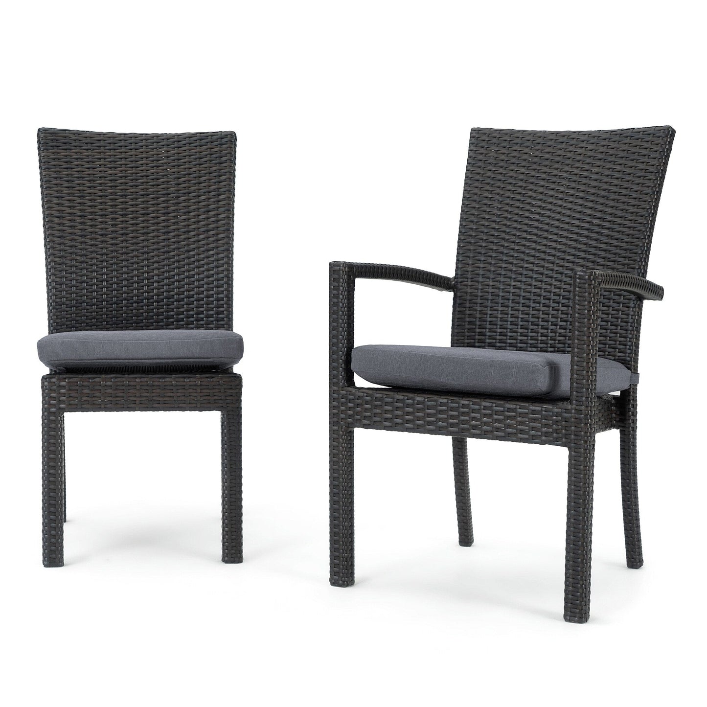 Set da pranzo per esterni in alluminio Deco da 9 pezzi