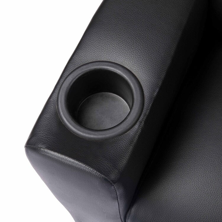 Poltrona reclinabile Deluxe per bambini con poggiapiedi, poggiatesta e 2 portabicchieri. Poltrona reclinabile in microfibra per bambini dai 3 anni in su.