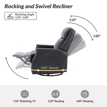 Set di 2 sedie girevoli per bambini Demeter in vera pelle moderna con finiture in borchie di HULALA HOME