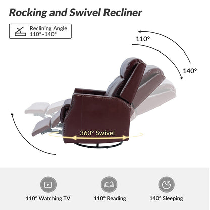 Set di 2 sedie girevoli per bambini Demeter in vera pelle moderna con finiture in borchie di HULALA HOME