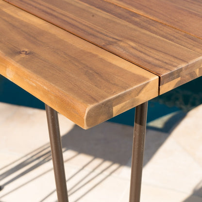 Set da bar in legno industriale da esterno Denali da 3 pezzi di Christopher Knight Home