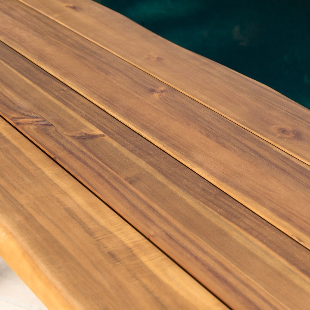 Set da bar in legno industriale da esterno Denali da 3 pezzi di Christopher Knight Home