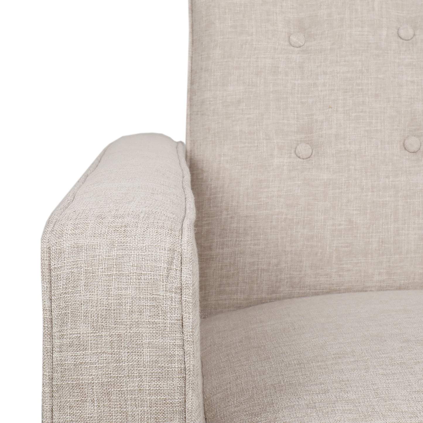 Poltrona reclinabile imbottita Denison con schienale reclinabile di Christopher Knight Home