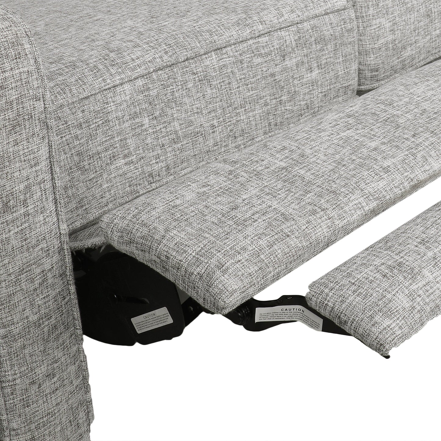 Poltrona reclinabile imbottita Denison con schienale reclinabile di Christopher Knight Home