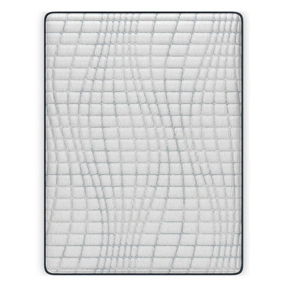 Materasso Deny California King, memory foam in gel, supporto morbido, 12 pollici