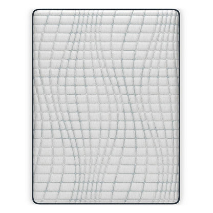 Materasso Deny Queen, memory foam in gel infuso, supporto morbido, 12 pollici