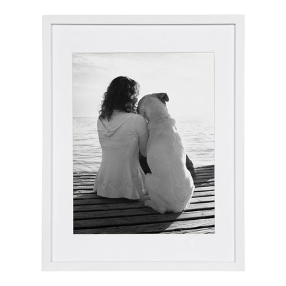 Cornice da parete in legno DesignOvation Gallery, set da 2