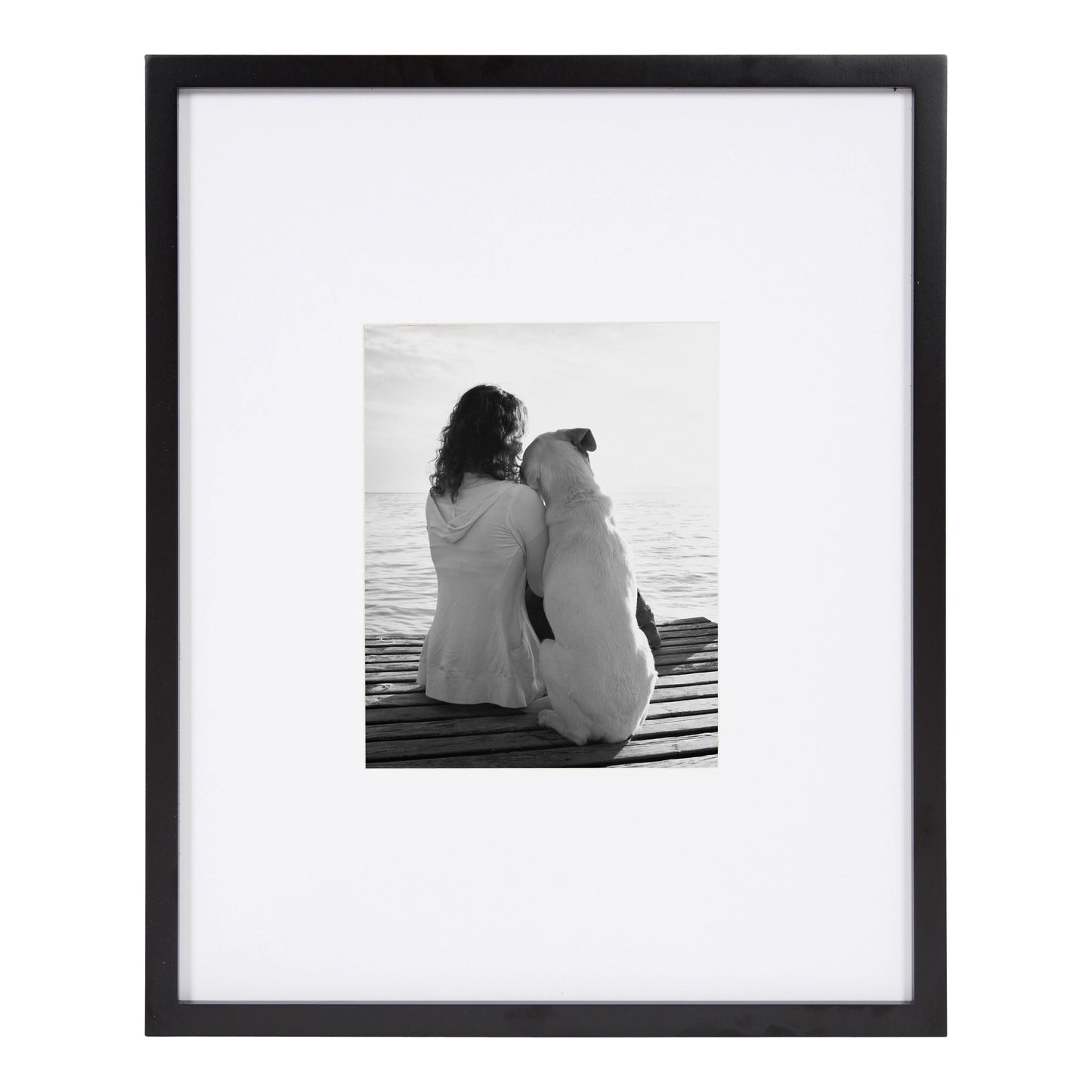 Cornice da parete in legno DesignOvation Gallery, set da 2