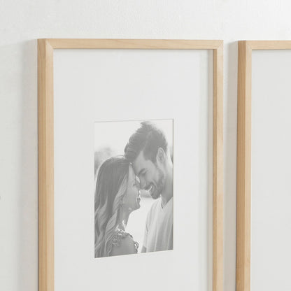 Cornice da parete in legno DesignOvation Gallery, set da 2