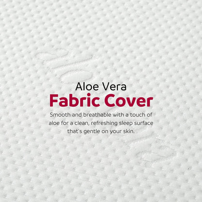 Materasso Divine Bed in a Box da 8 pollici in schiuma di gel media con aloe vera