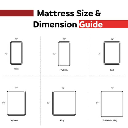 Materasso in memory foam in gel Divine Super da 10 pollici di medie dimensioni in una scatola