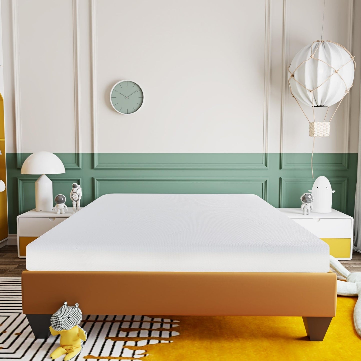 Materasso in memory foam Doze da 6 pollici con rivestimento in aloe vera