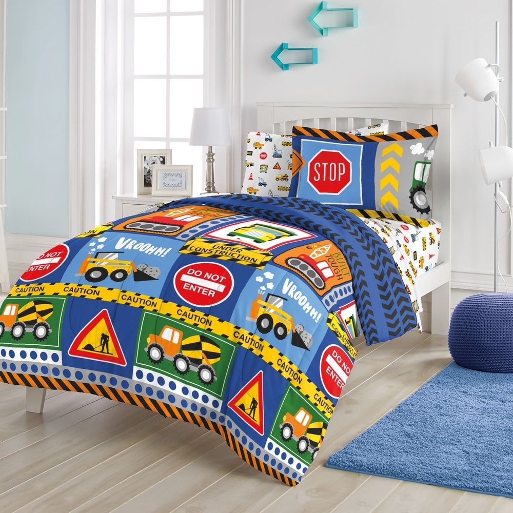 Letto in microfibra Dream Factory Under Construction in a Bag