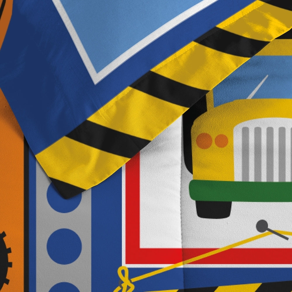 Letto in microfibra Dream Factory Under Construction in a Bag