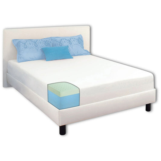 Materasso in memory foam Dream Form Green Tea da 8 pollici Queen-size