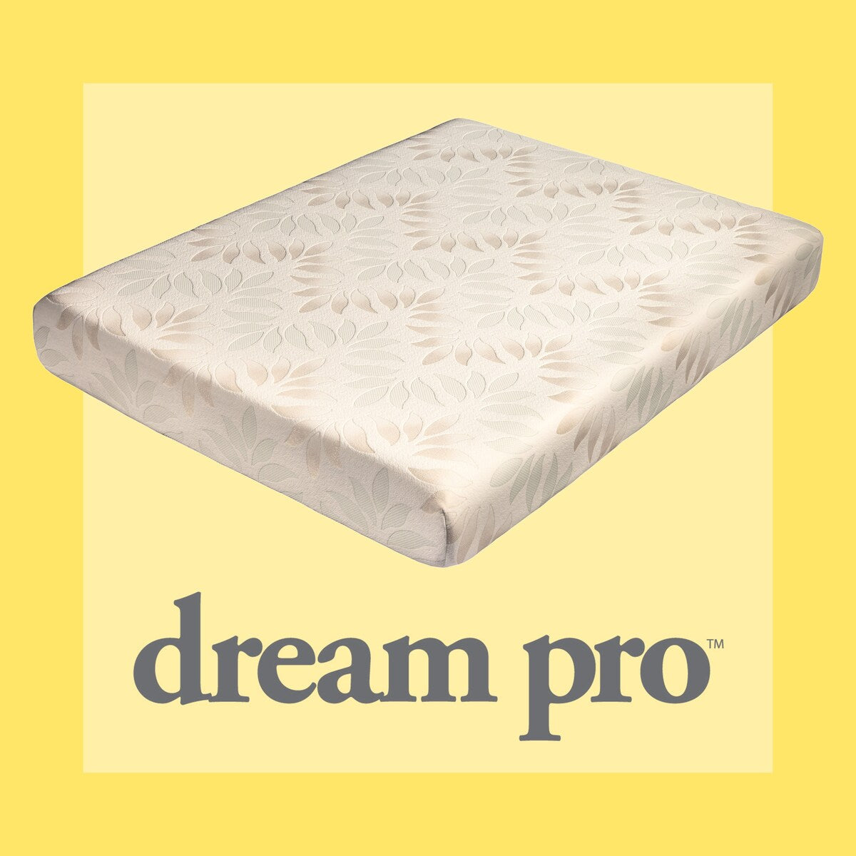 Materasso in memory foam Dream Pro Recharge Lunair da 9 pollici, formato standard