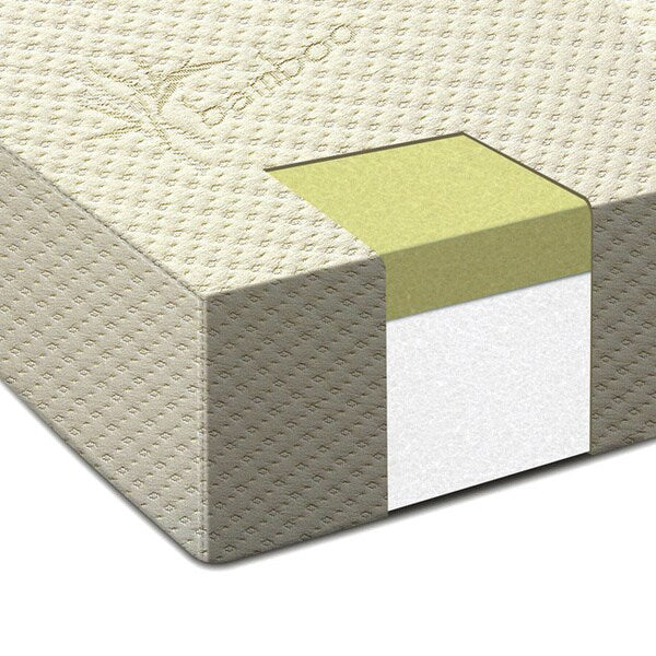 Materasso in memory foam Nivo Twin Plush da 10 pollici di Furniture of America