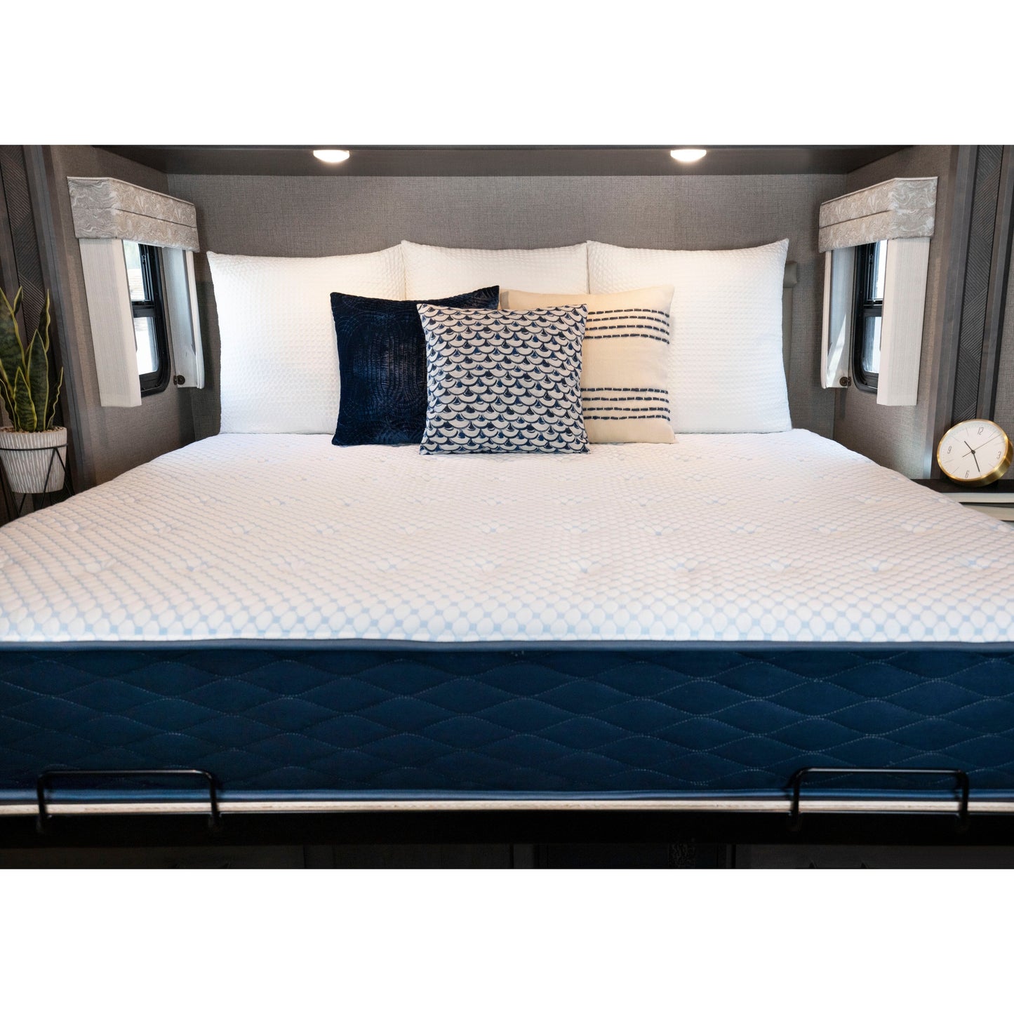 Materasso ibrido Dreamfoam Hybrid 10 con tessuto fresco al tatto, RV King 70x74