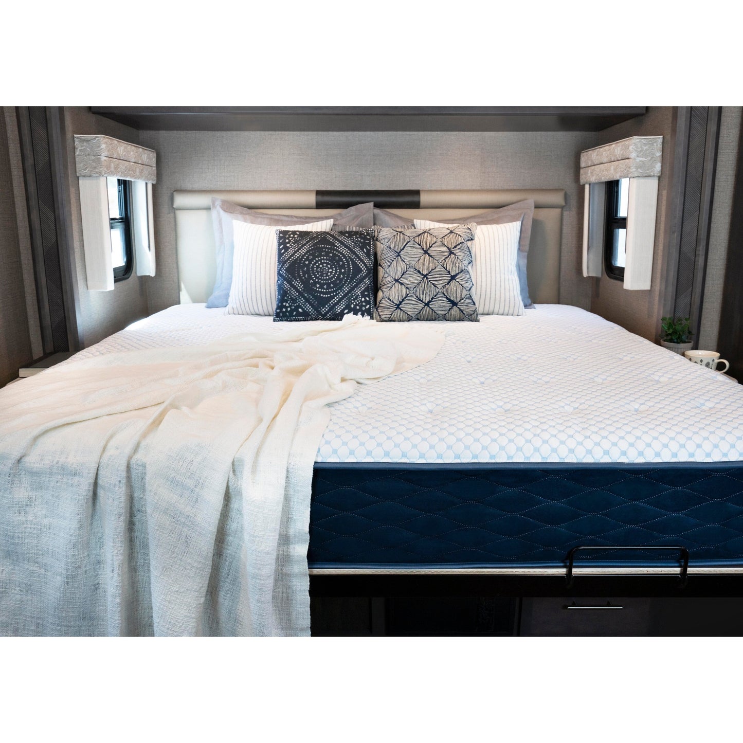 Materasso ibrido Dreamfoam Hybrid 10 con tessuto fresco al tatto, RV King 70x80