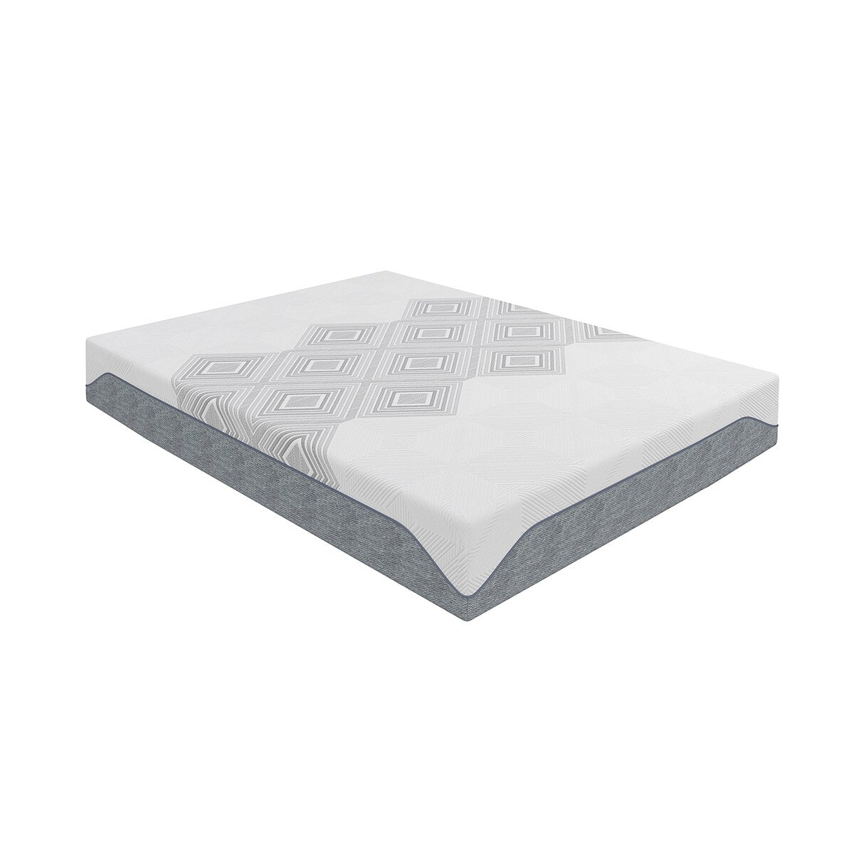 Materasso Dreamwave in memory foam con gel rinfrescante di media rigidità da 12 pollici