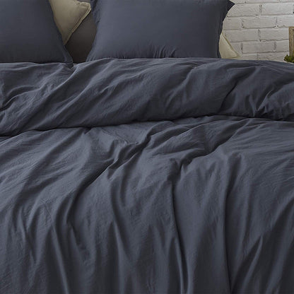 Set copripiumino matrimoniale Natural Loft Solid