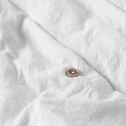 Set copripiumino matrimoniale Natural Loft Solid