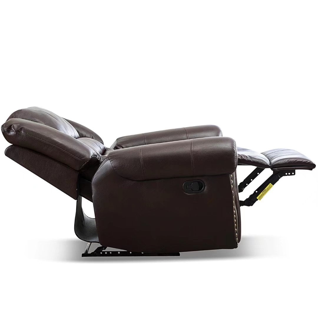 Divano reclinabile manuale standard imbottito