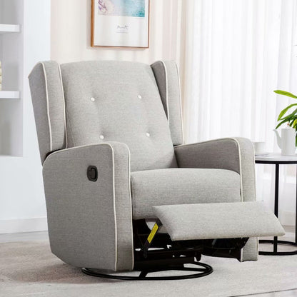 Poltrona reclinabile girevole da corsa, set da due posti