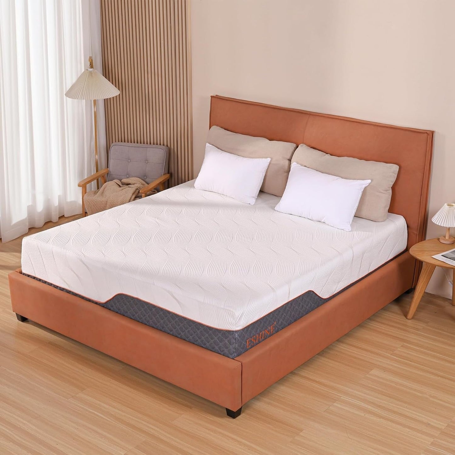 Materasso in memory foam ibrido ESHINE da 14 pollici per letto regolabile