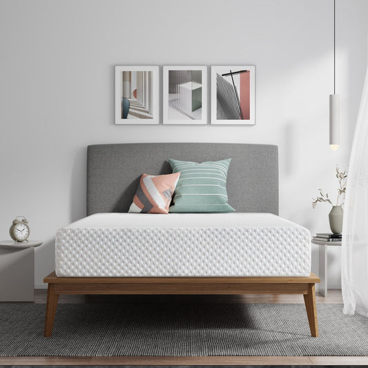 Materasso in memory foam gel da 12 pollici per un sonno fresco, comfort medio