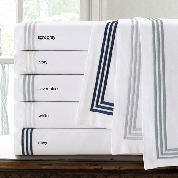 Set copripiumino da 3 pezzi della collezione Three Line Hotel di Echelon Home