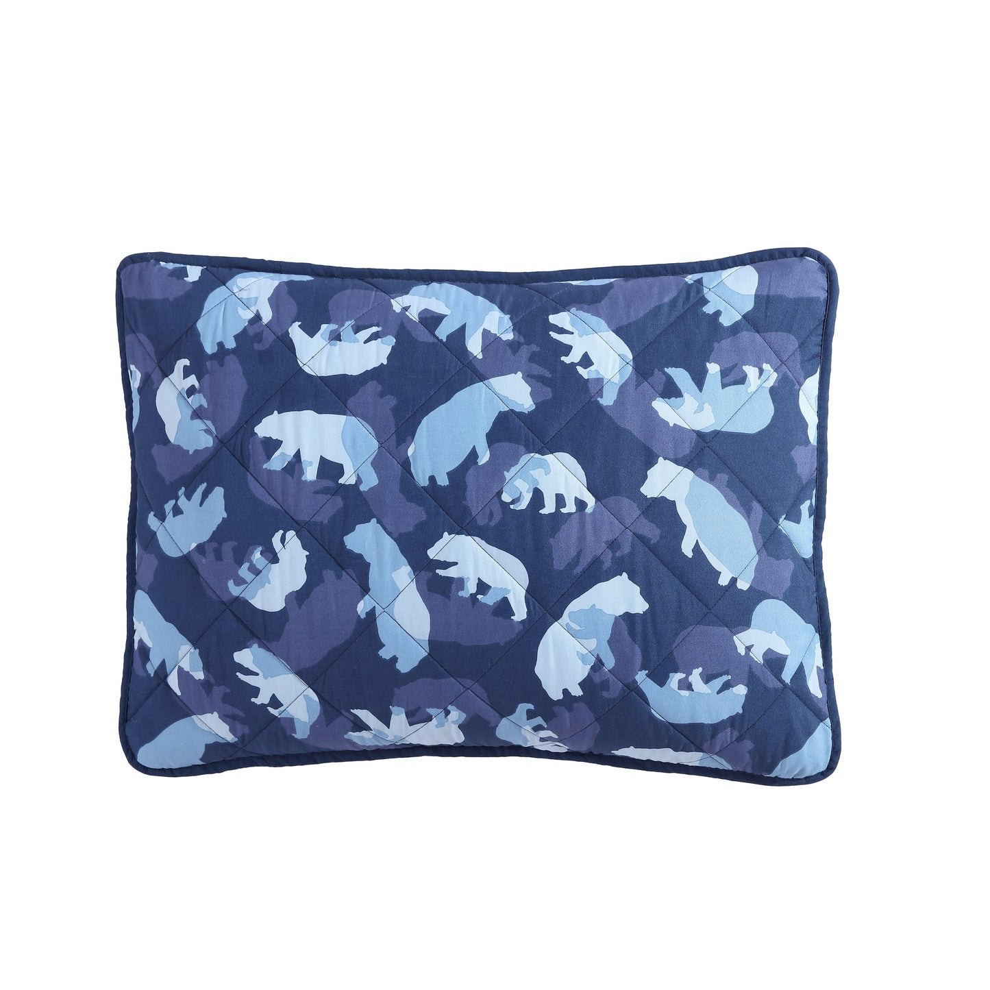 Set trapuntato Eddie Bauer Kids Camp Camo Navy