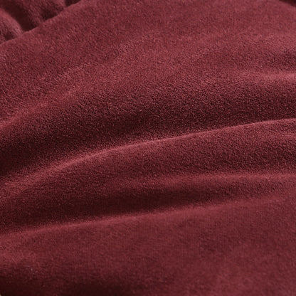 Set copripiumino e federa in finta pelle scamosciata Sherwood di Eddie Bauer