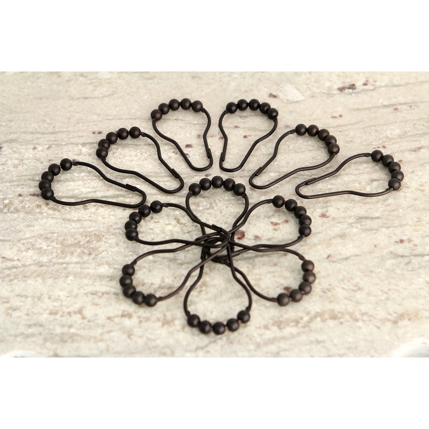 Anelli per tenda da doccia a sfera Edenscape (12 pezzi/set)