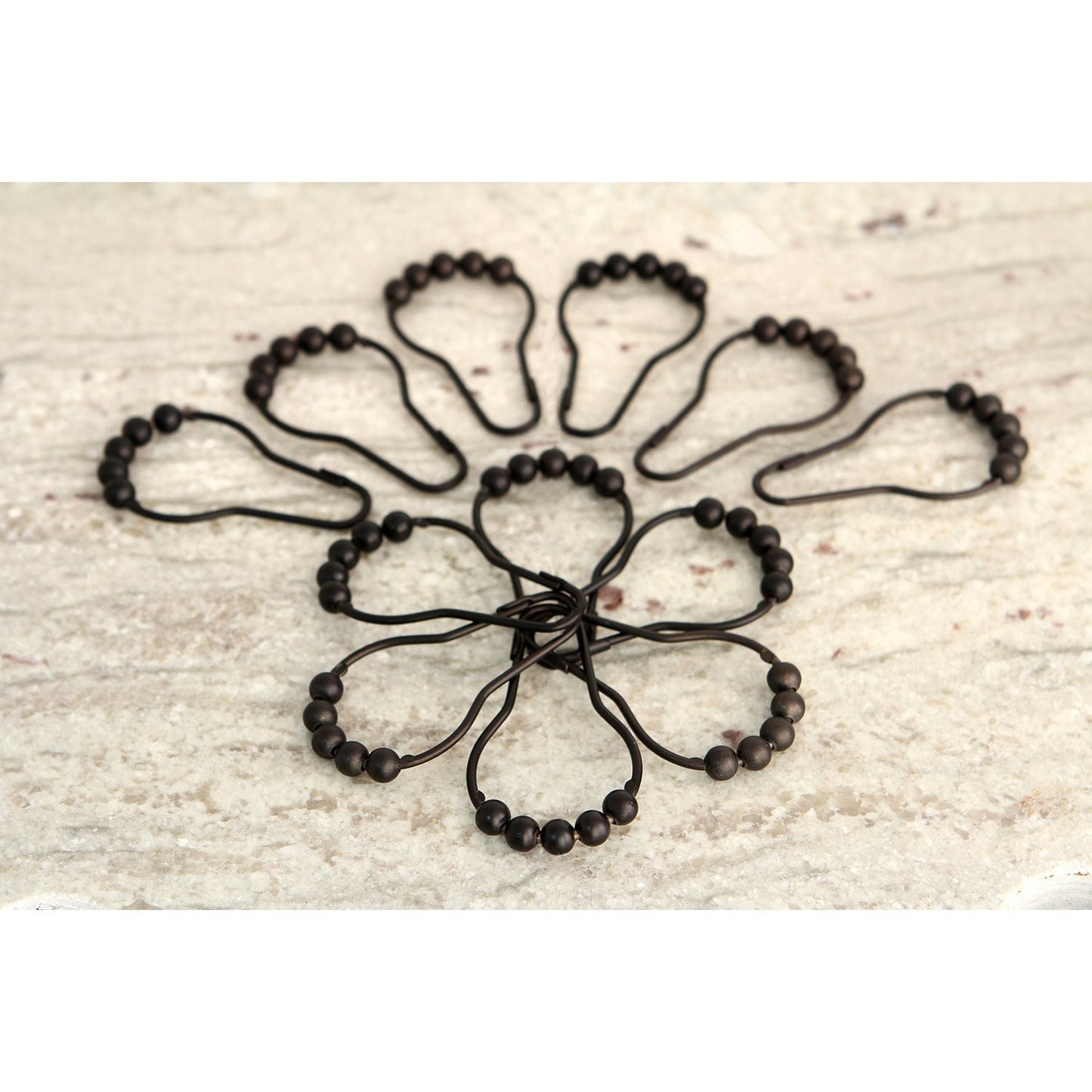 Anelli per tenda da doccia a sfera Edenscape (12 pezzi/set)