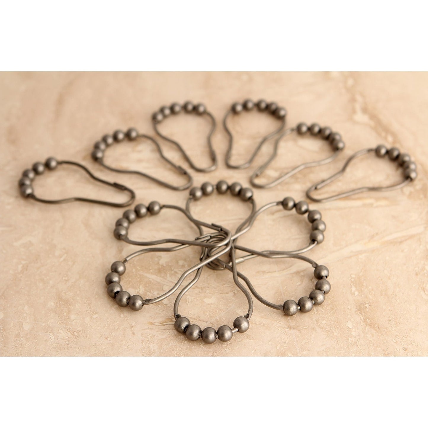 Anelli per tenda da doccia a sfera Edenscape (12 pezzi/set)