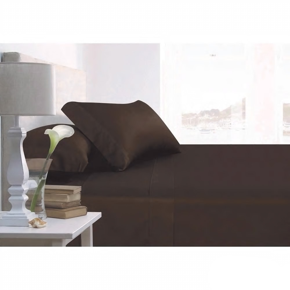 Set di lenzuola con tasche extra profonde in cotone egiziano a 600 fili